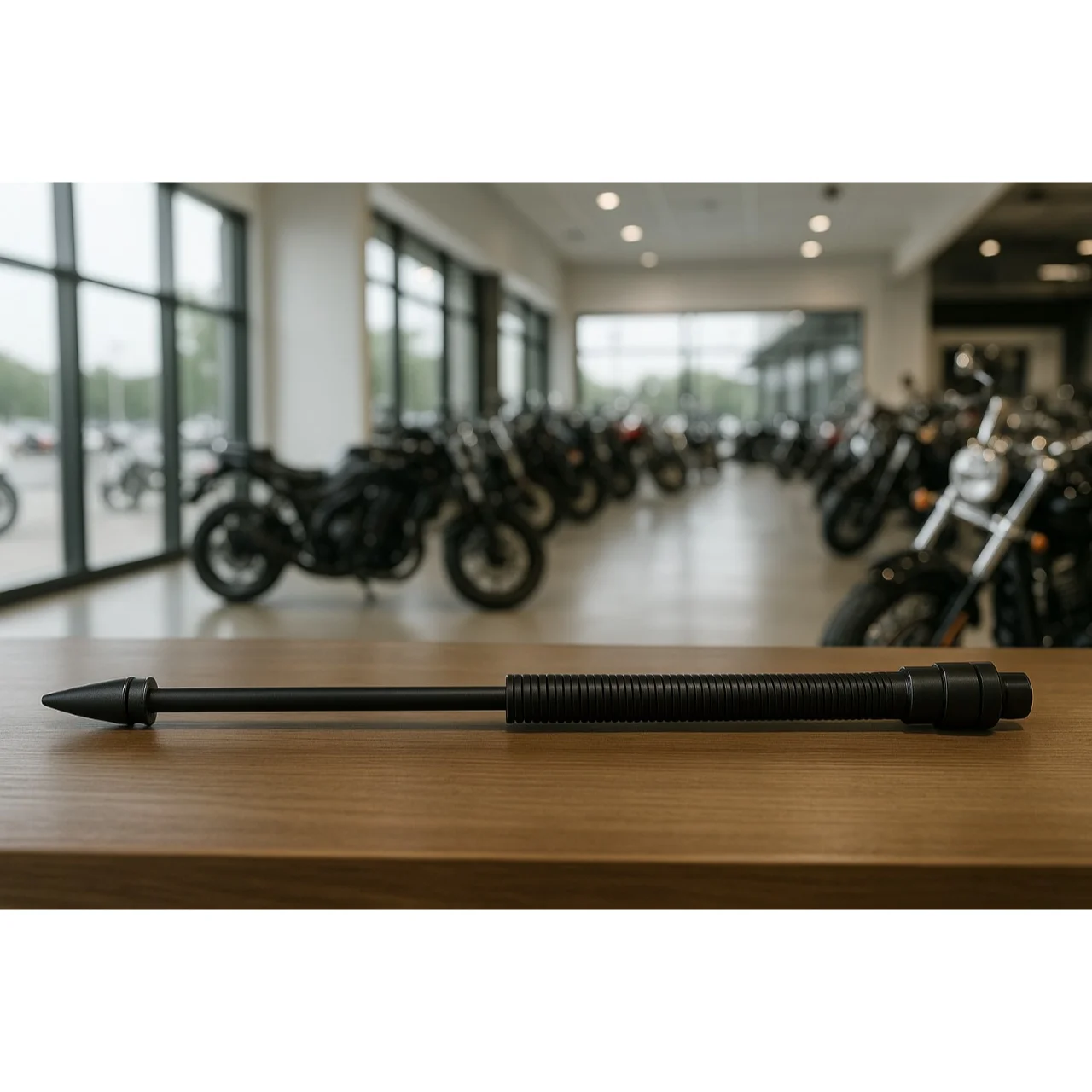 Heavy Duty Adventure Bike Flag Rod Carbon Black 501