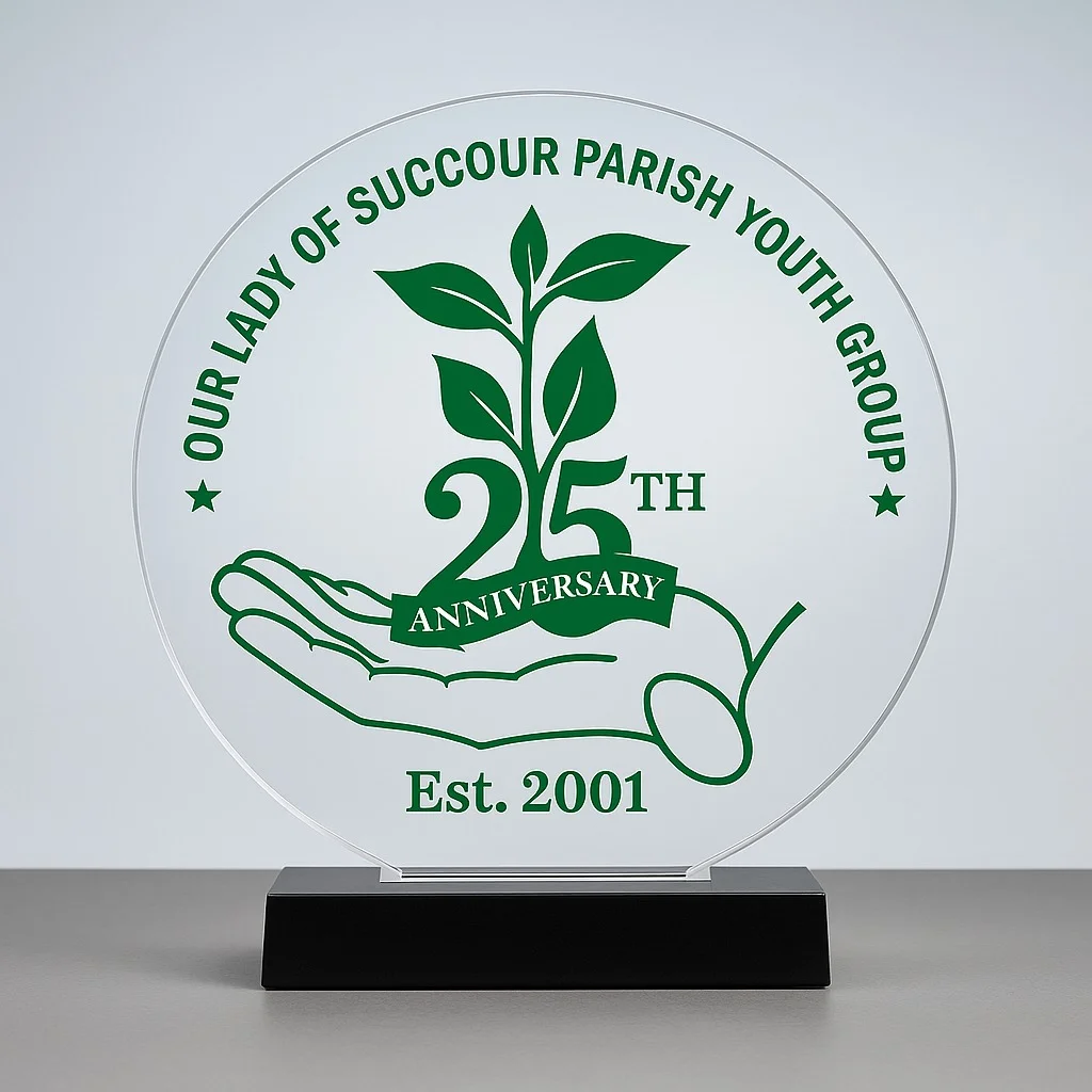 Table Top Memento Our Ladyof Succor Parish Youth Group