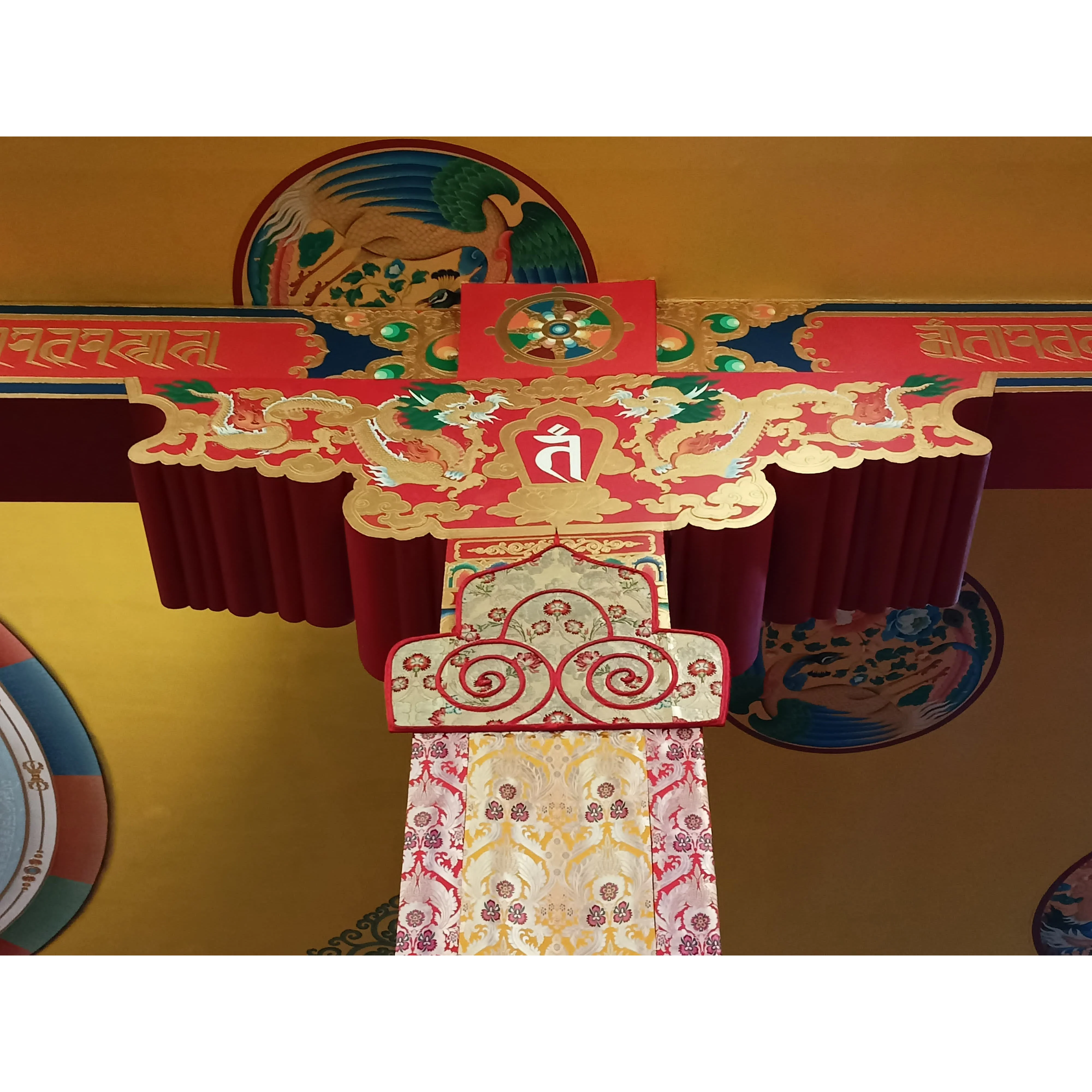 Tibetan Shambhu for wall roof and pillars