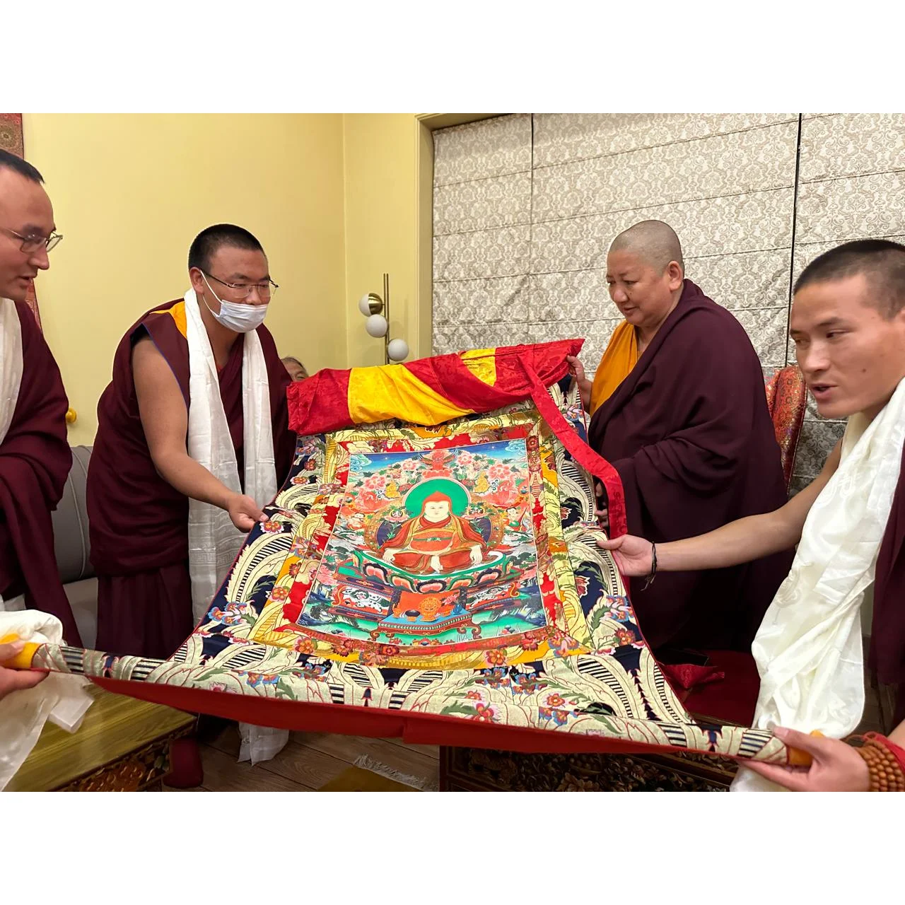 Tibetan Wall Hanging Thangka