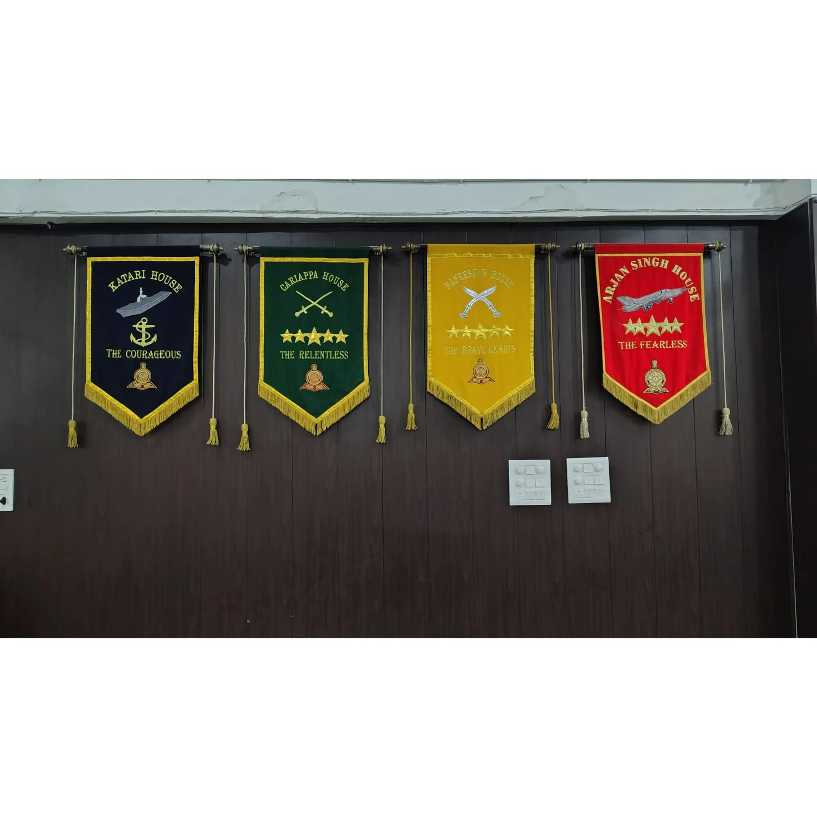 Wall Hanging House Flags