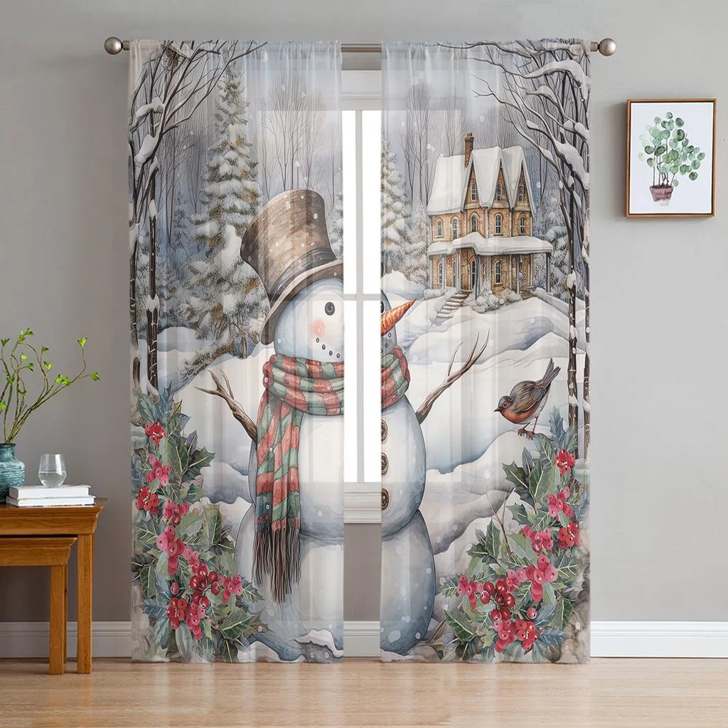 Curtains Prints for Christmas