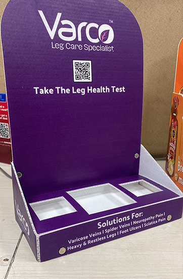 Foldable Display Stand for Varco