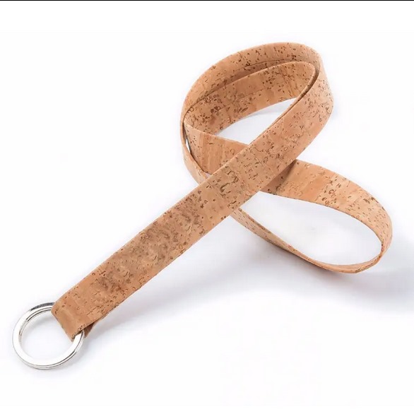 Cork Lanyard and Card Holder