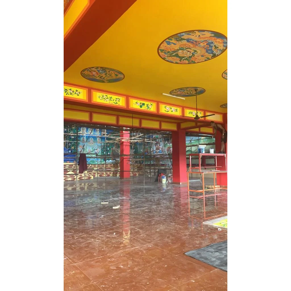 Tibetan Shambhu for wall roof and pillars