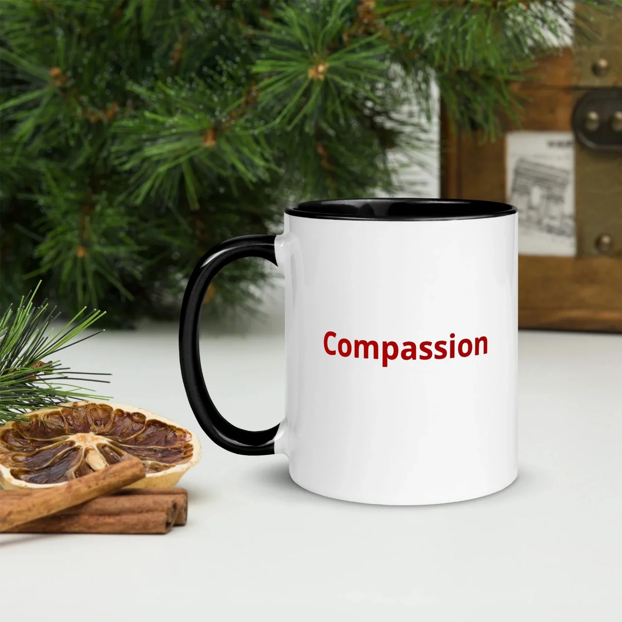 Printed Glass and Mugs Compassion