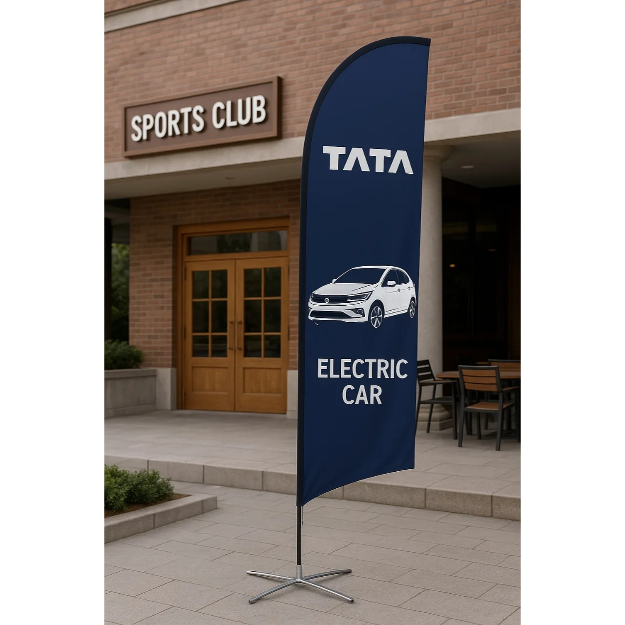 Feather Flag for Tata Motors