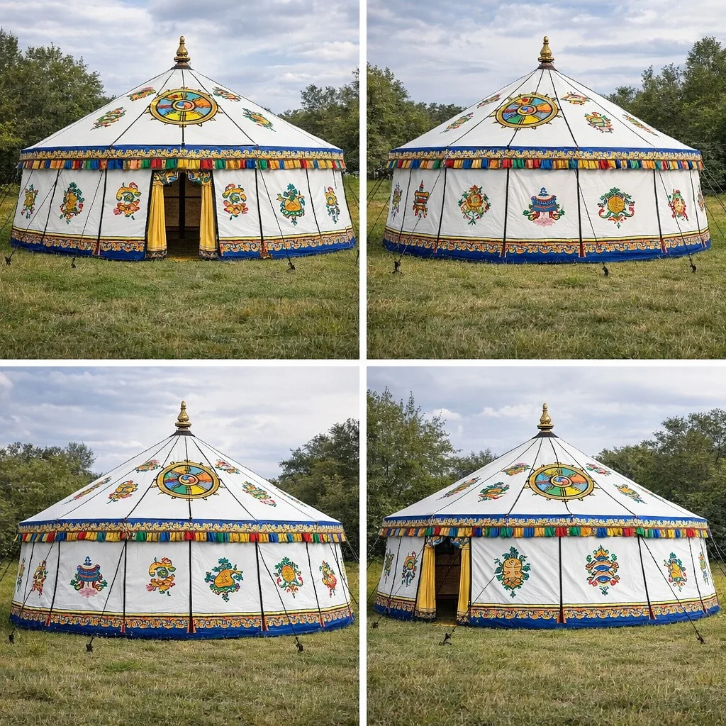 Tibetan Tents and Gazebo Waterproof Heavy Duty