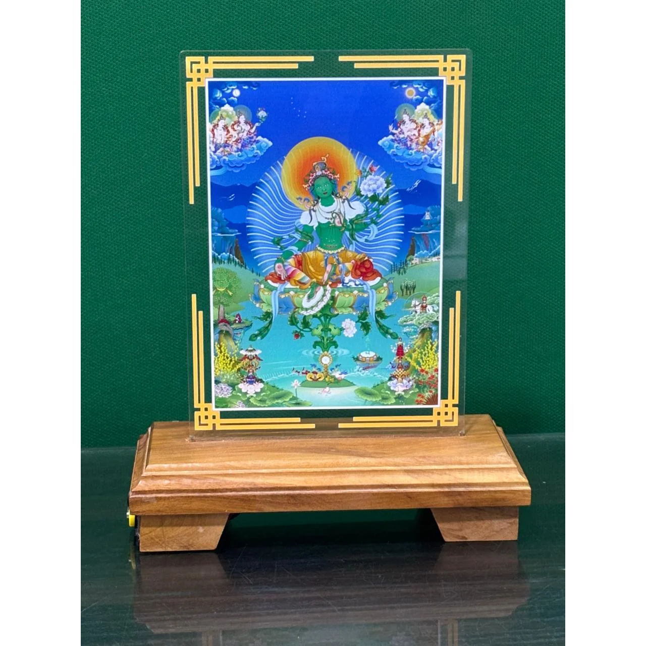 Table Top Memento with Rechargable Glow Led Light