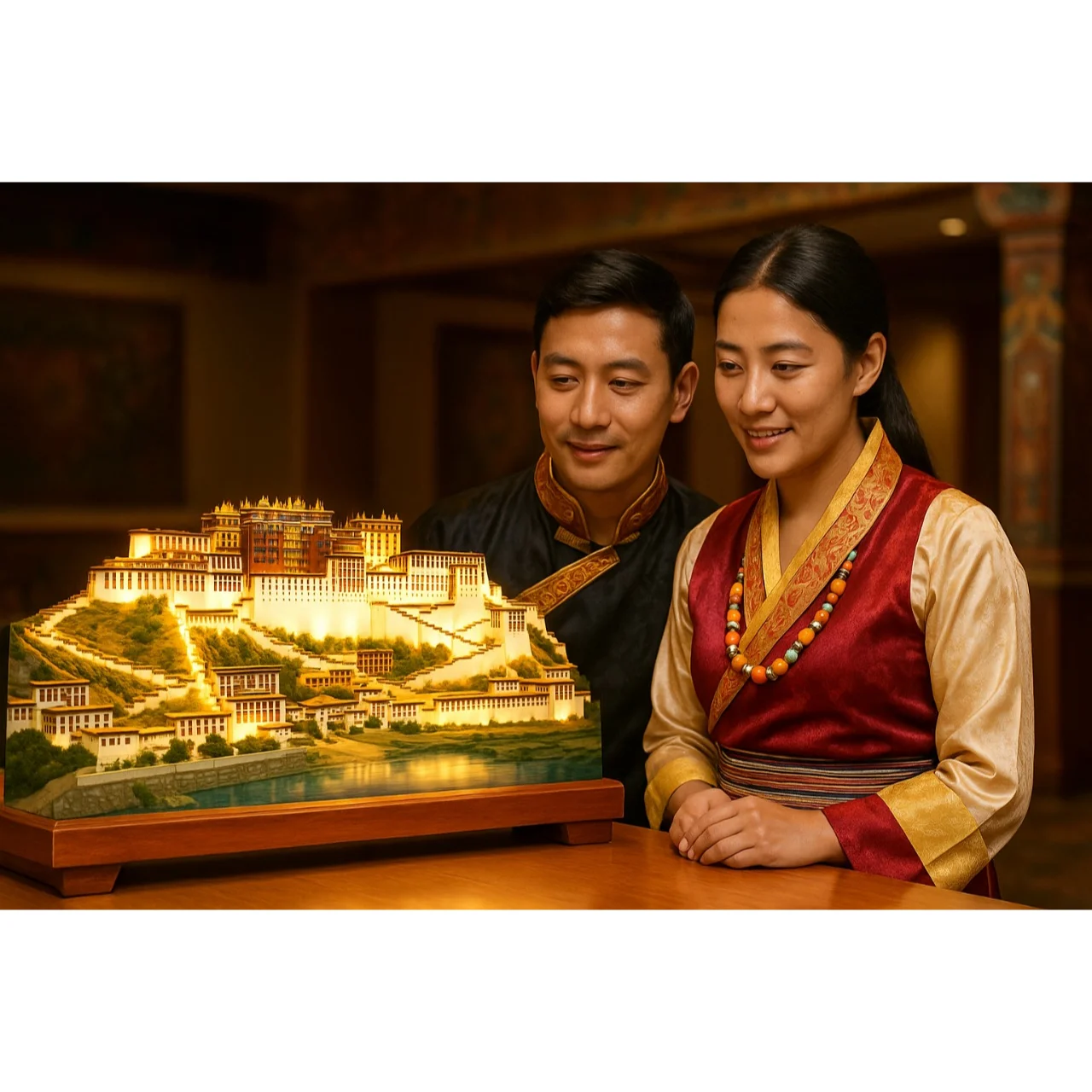 Potala Palace...Glowing in Night