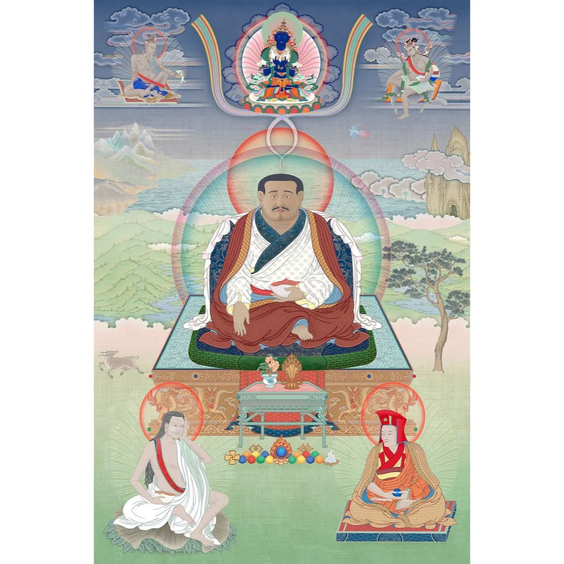 Tibetan Wall Hanging Thangka