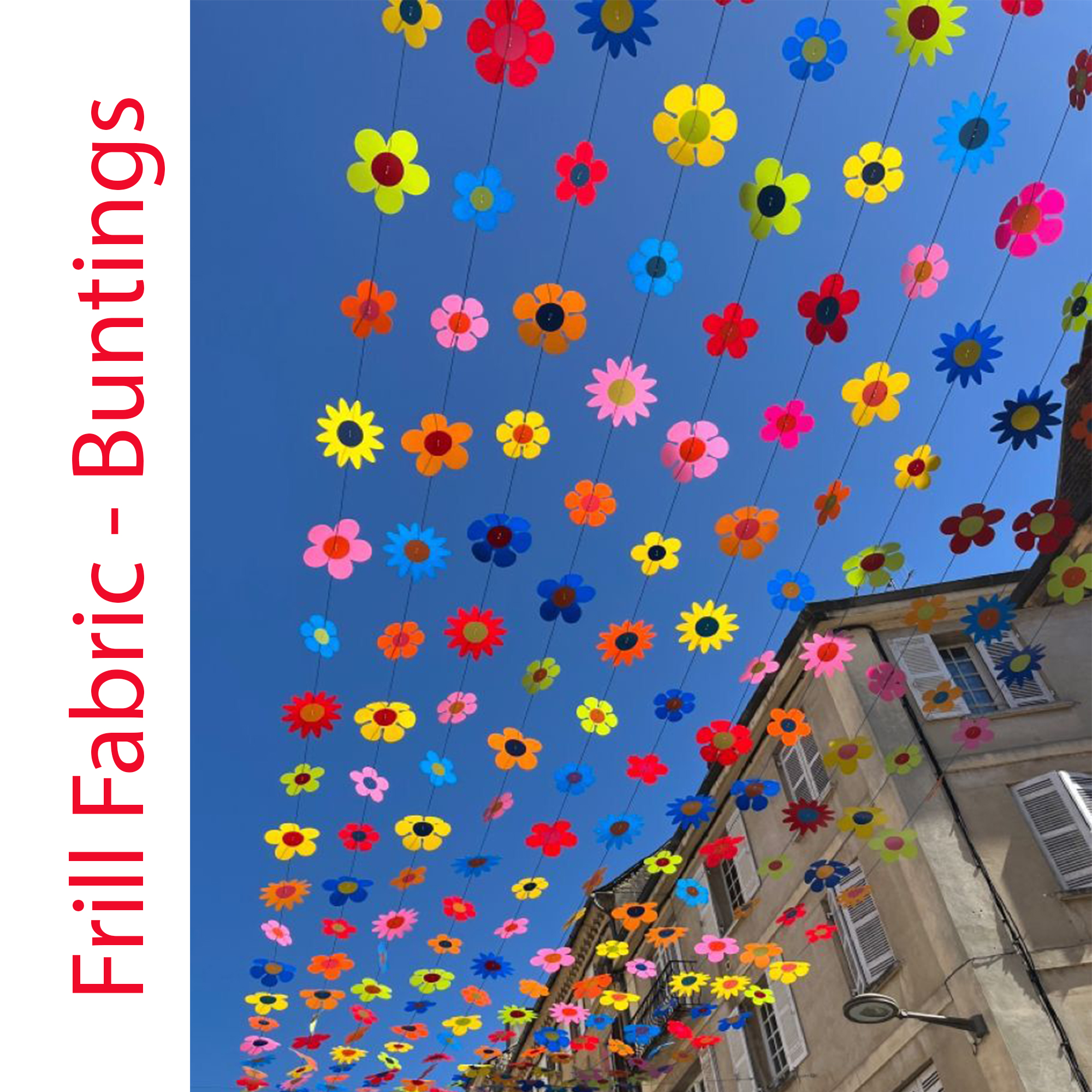 Buntings Frill Fabric