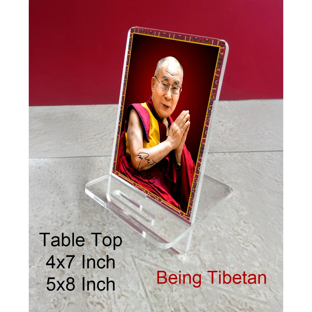 Crystal Table Top Being Tibetan