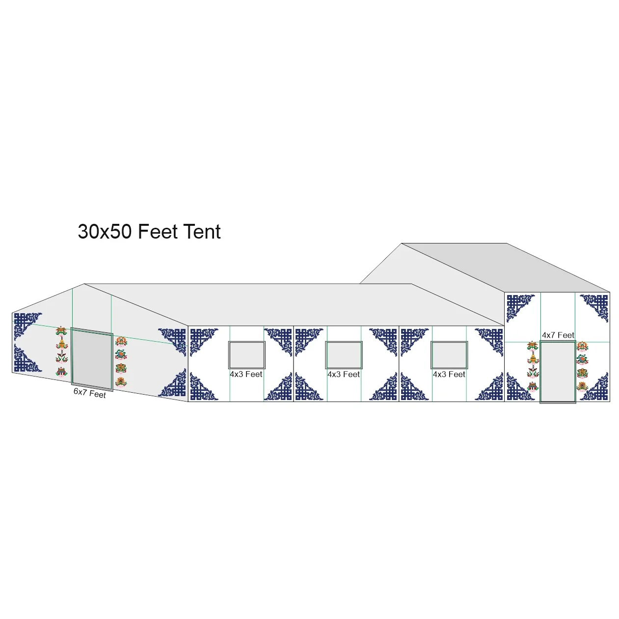 Tibetan Tents and Gazebo