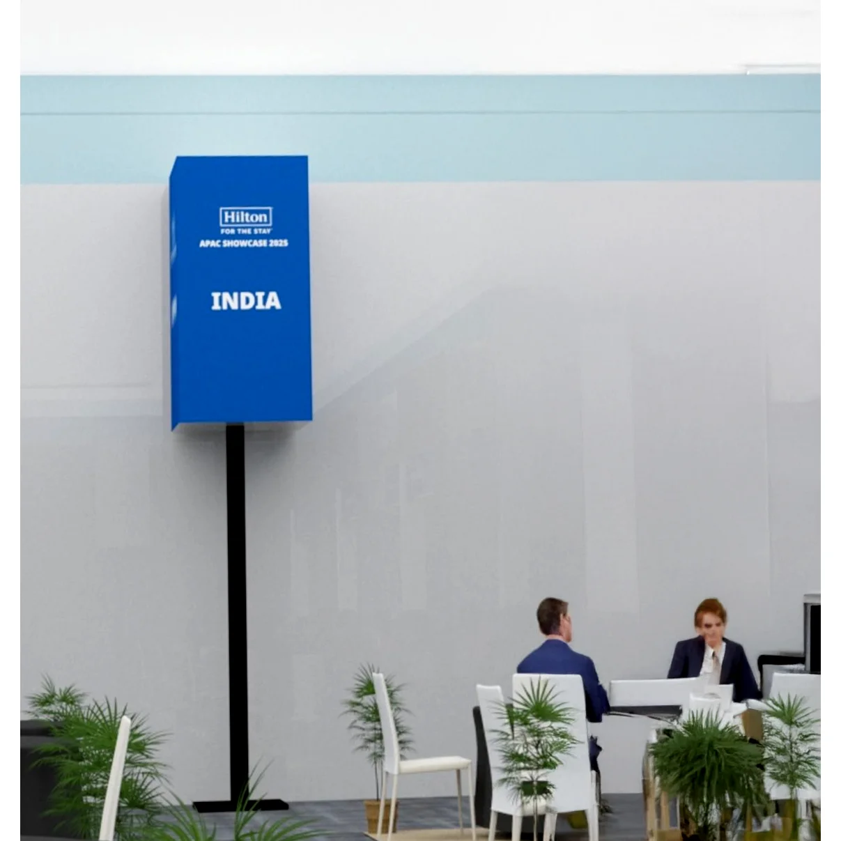 Pole Branding Hilton