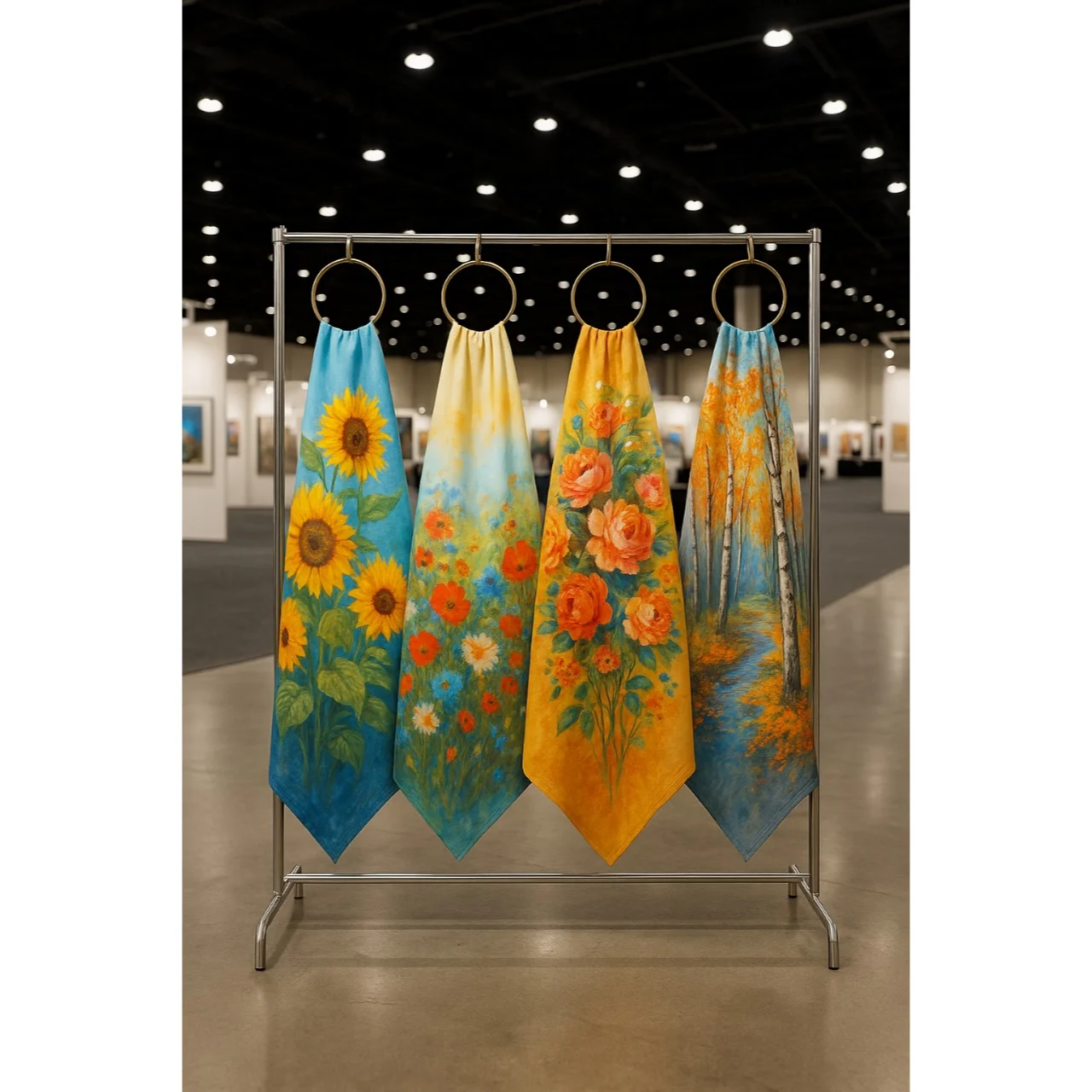 Bedsheet and Fabric display Stand