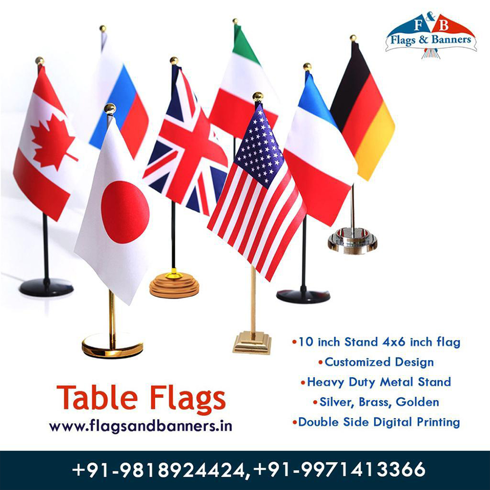 Table Flags For All Country