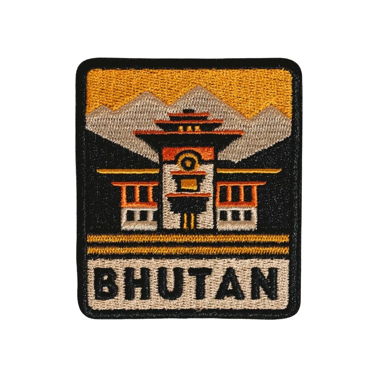 Embroidered Badges Bhutan
