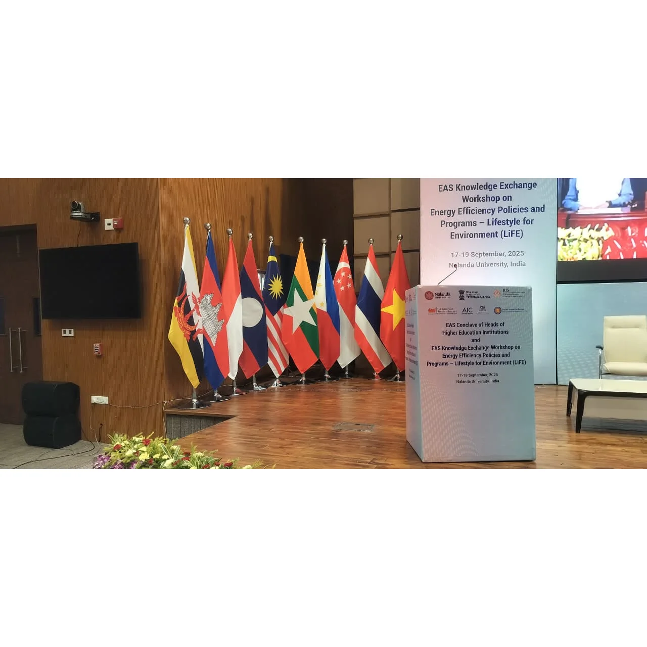 Indoor Diplomat Flags