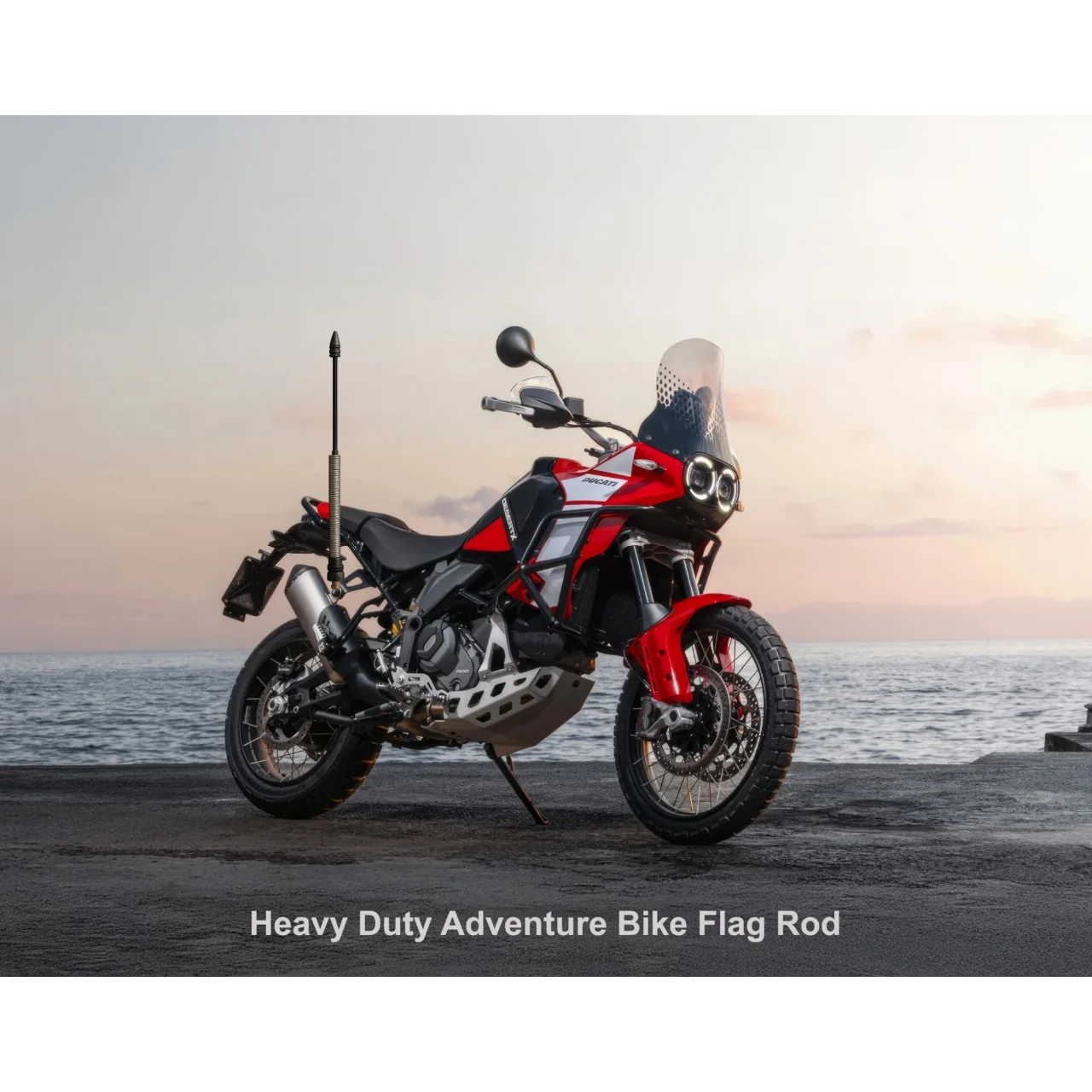 Heavy Duty Adventure Bike Flag Rod