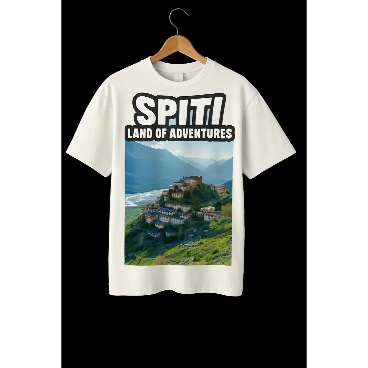 T-Shirt with Tibetan Design