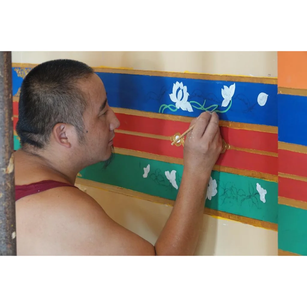 Tibetan Shambhu for wall roof and pillars