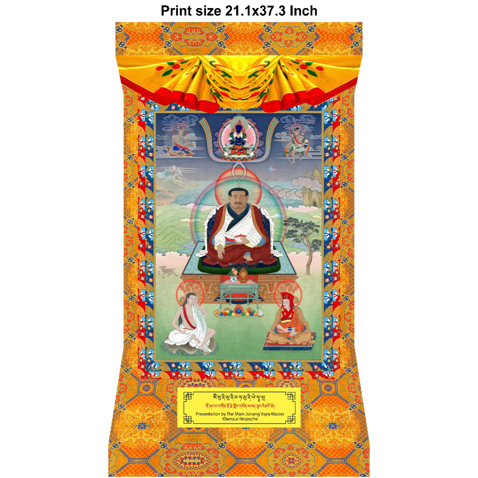 Tibetan Wall Hanging Thangka
