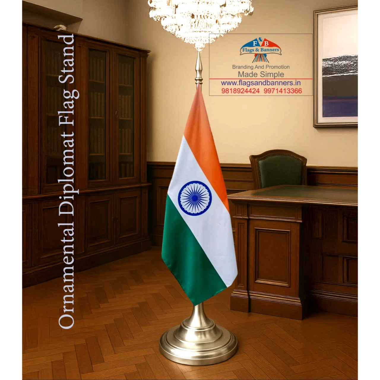 Indoor Diplomats Flags