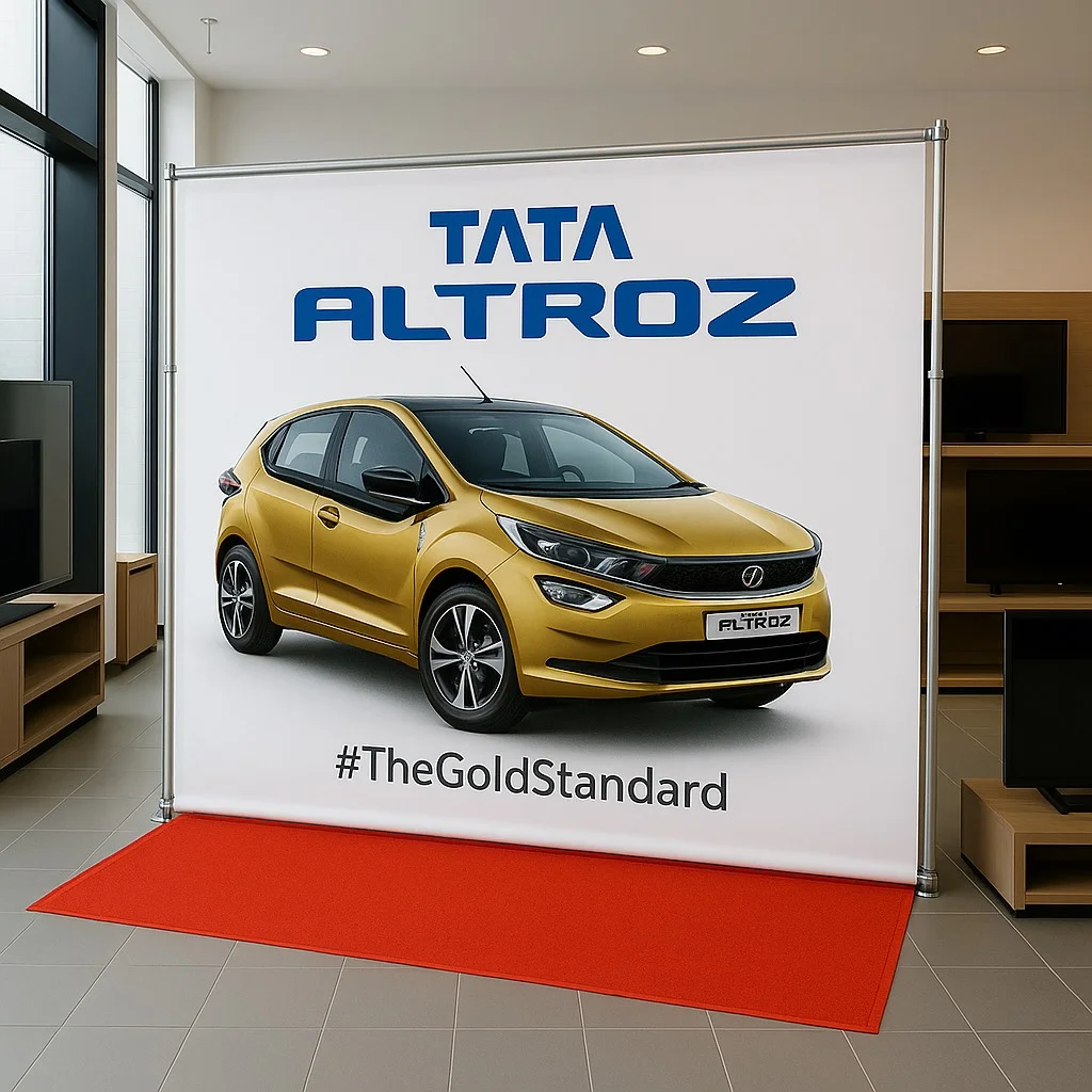 Self Standing Standees for Tata Altroz