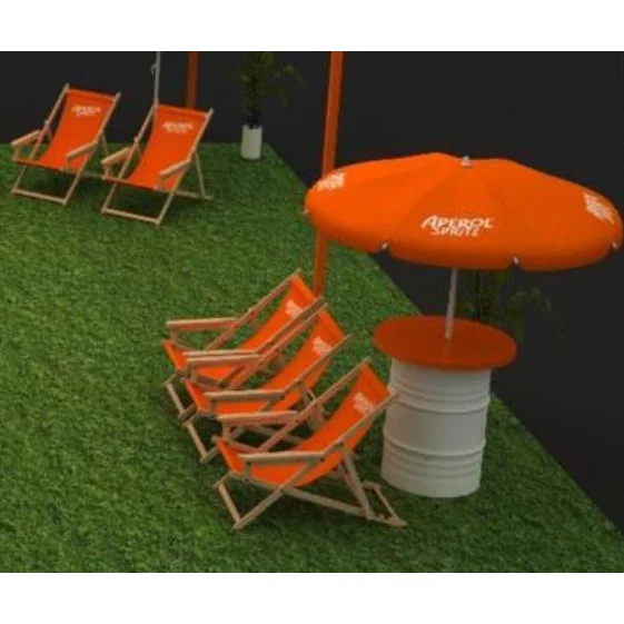 Garden Umbrella with Table