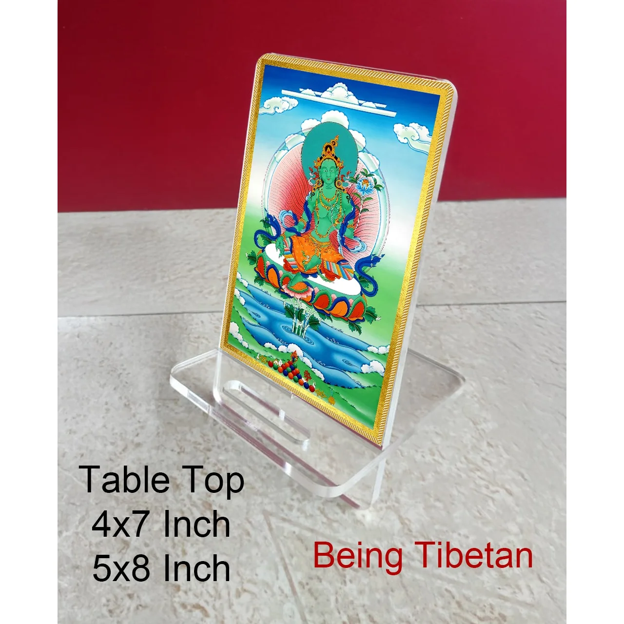 Crystal Table Top Being Tibetan
