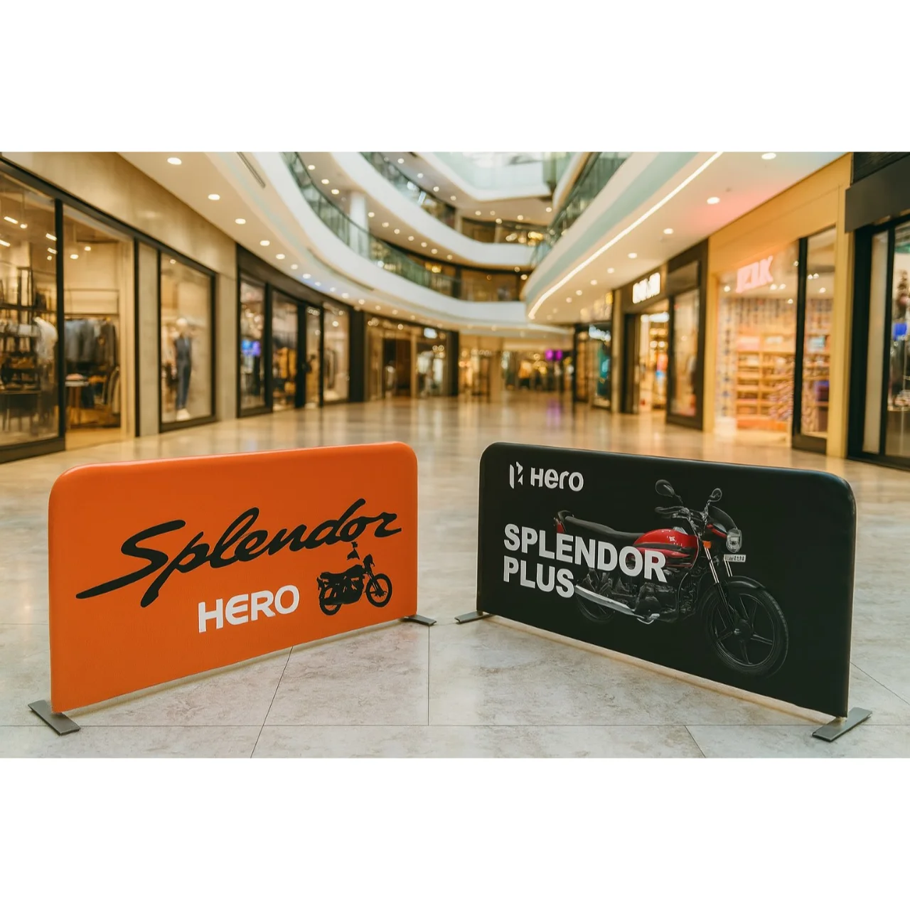 Banner Standee for Hero Splendor
