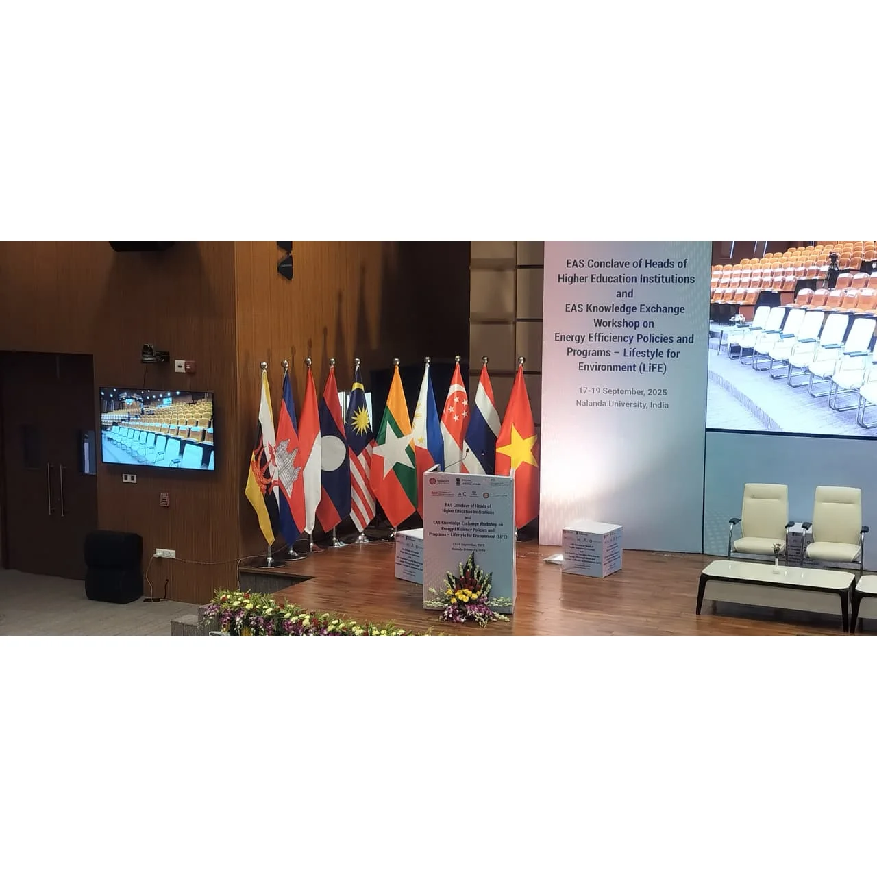 Indoor Diplomat Flags