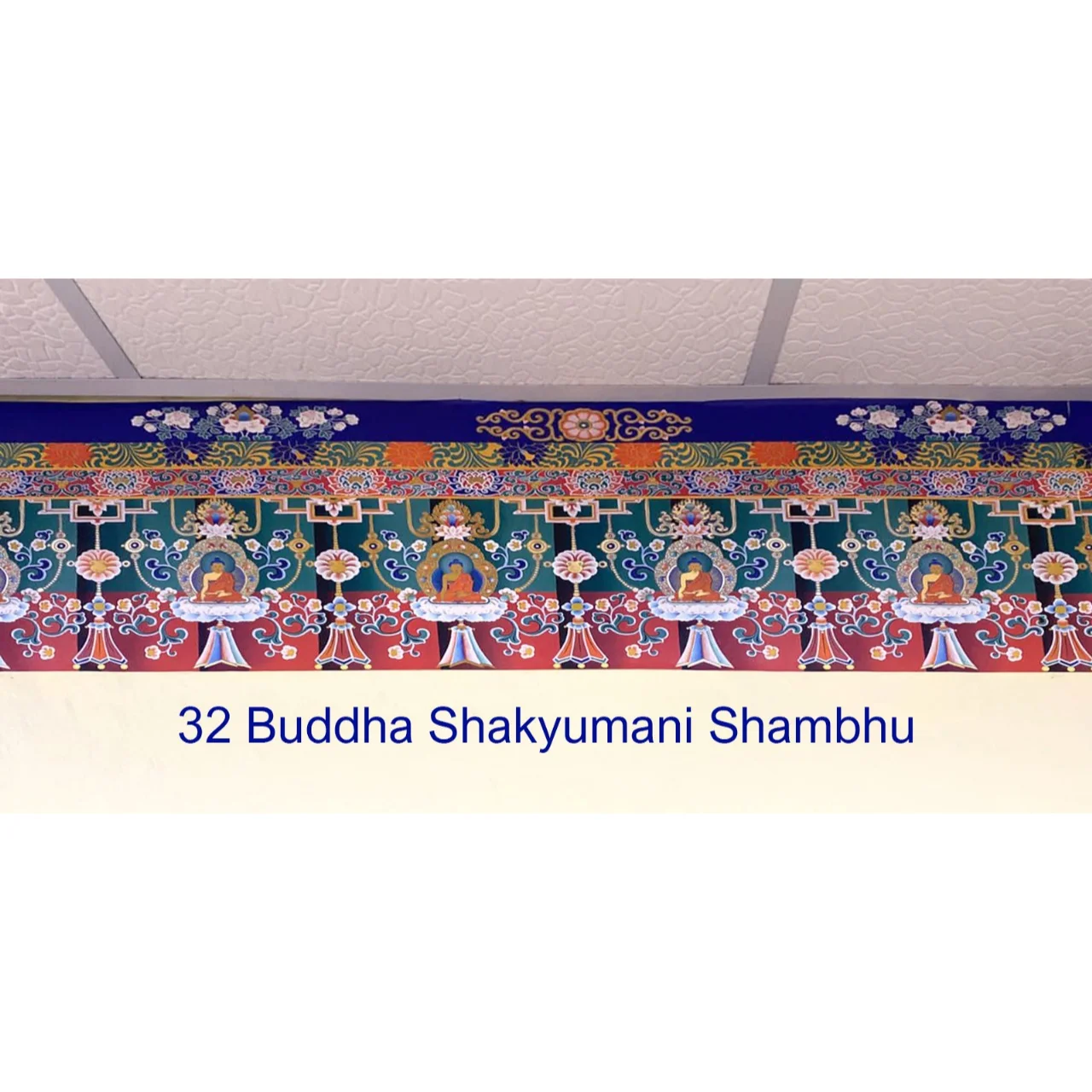 Tibetan Shambhu for wall roof and pillars 32 Buddha Shakyumani Shambhu