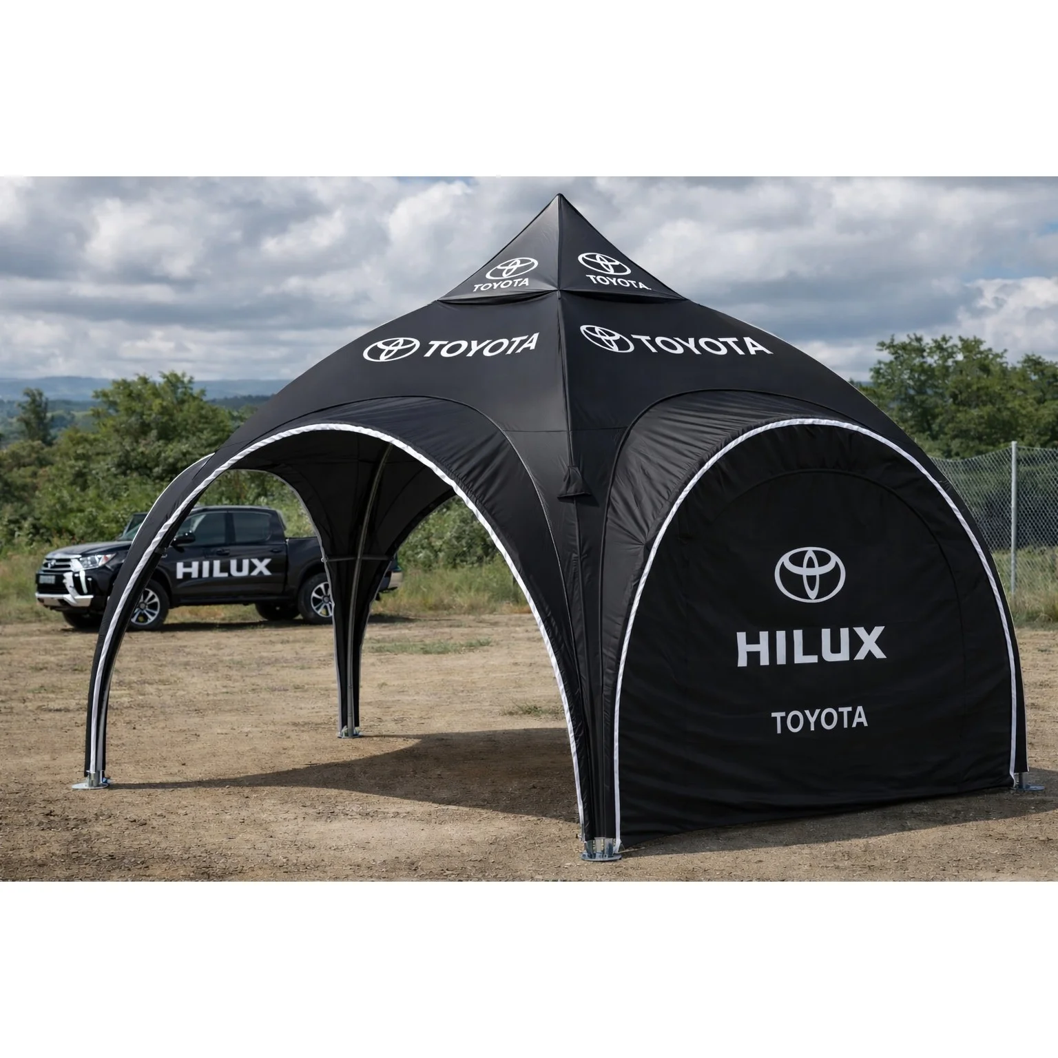 Promotional Tents and Canopy for Toyota Hilux