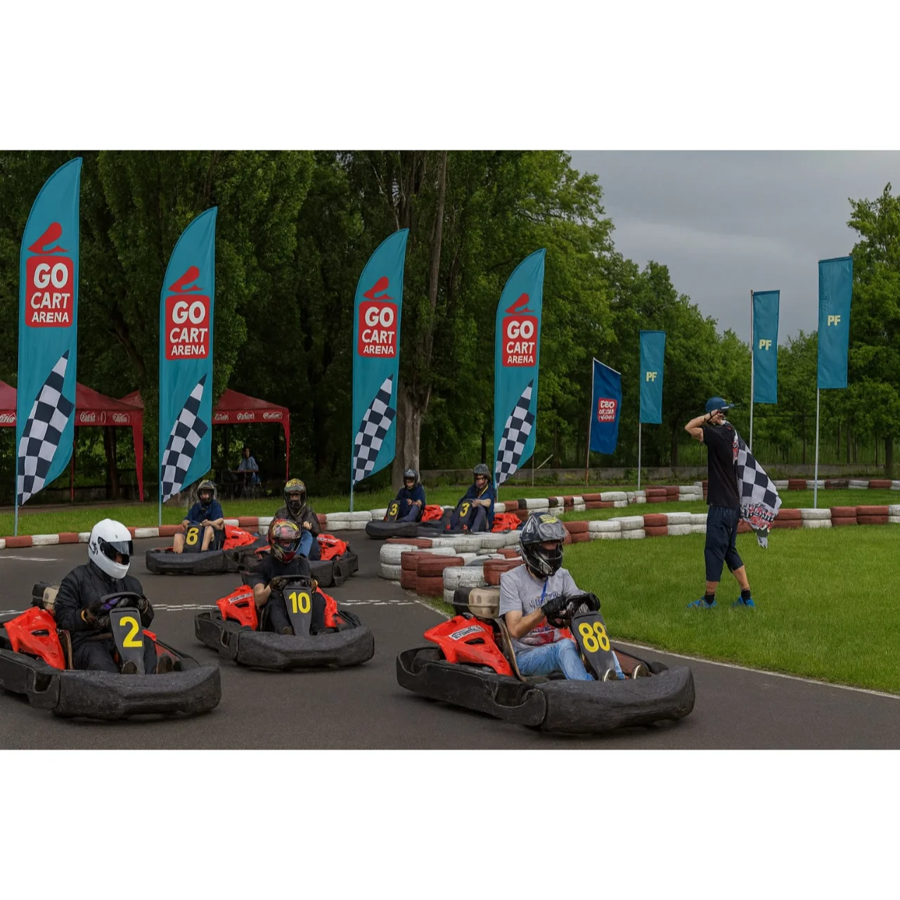 Go Kart Flags and Buntings