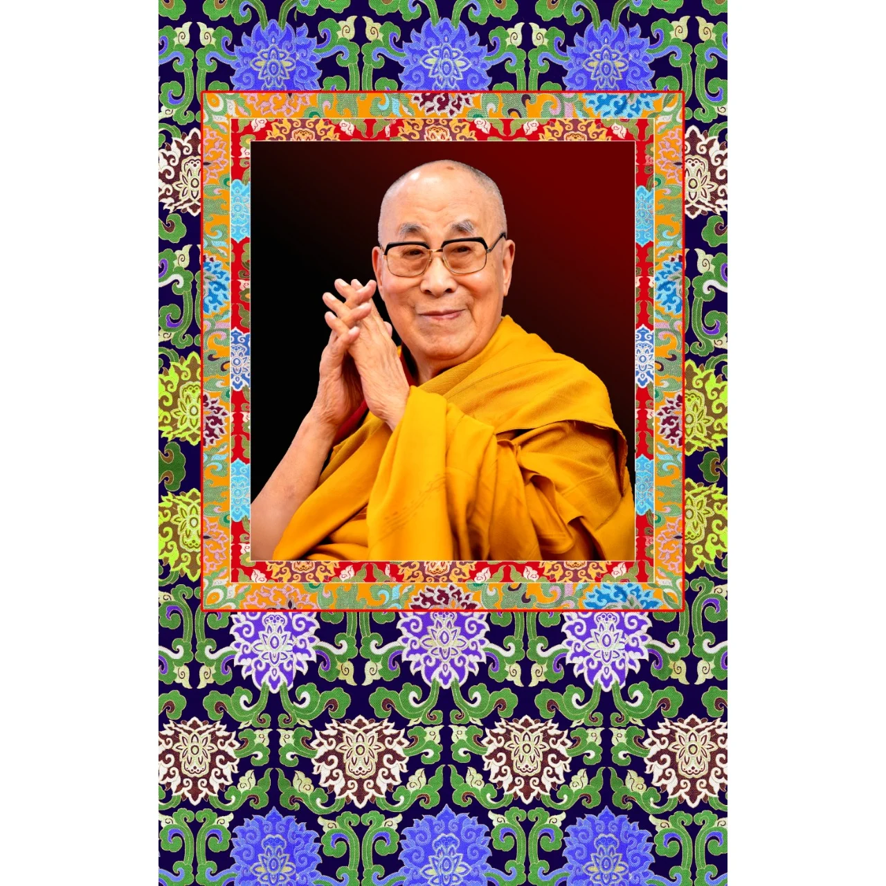 H.H Dalai Lama Thangka