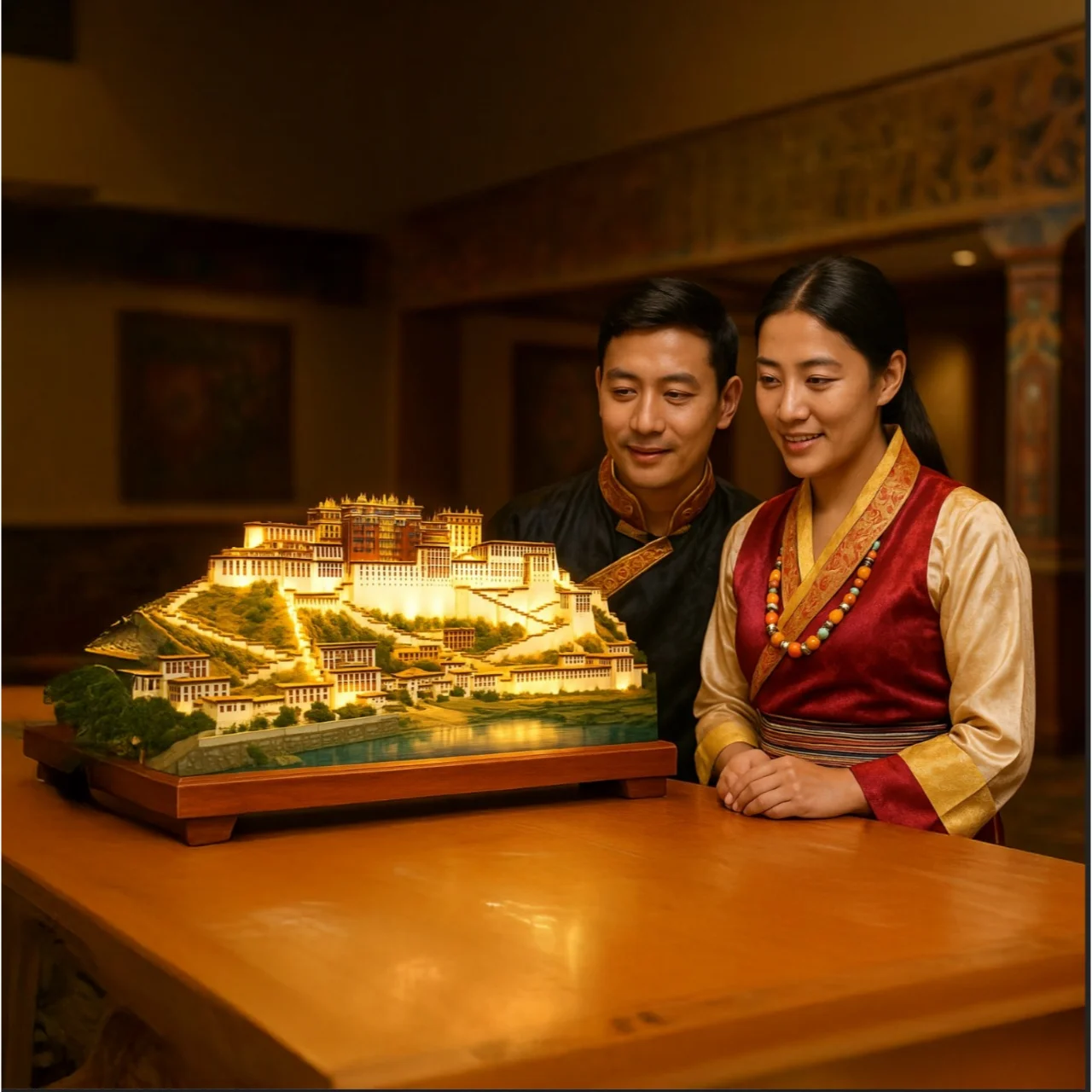 Potala Palace...Glowing in Night