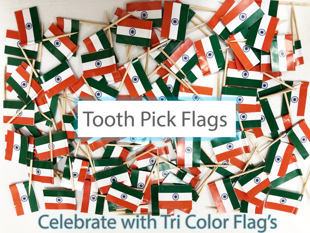Tooth Pick Flags