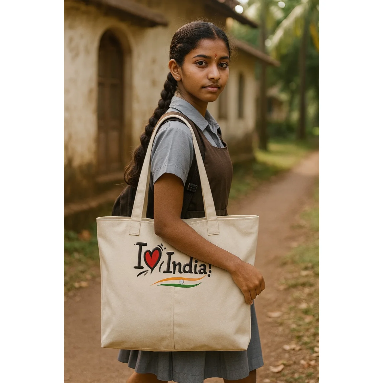 Organic Cotton Tote Bag