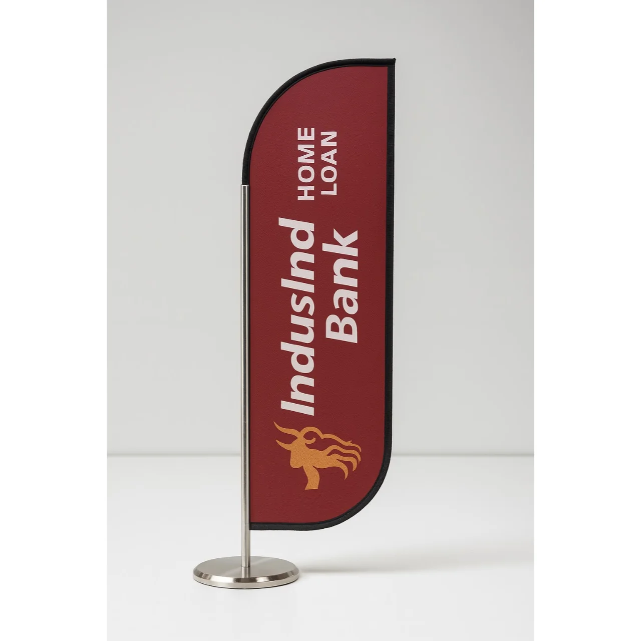 TABLE FEATHER FLAG Indusind Bank