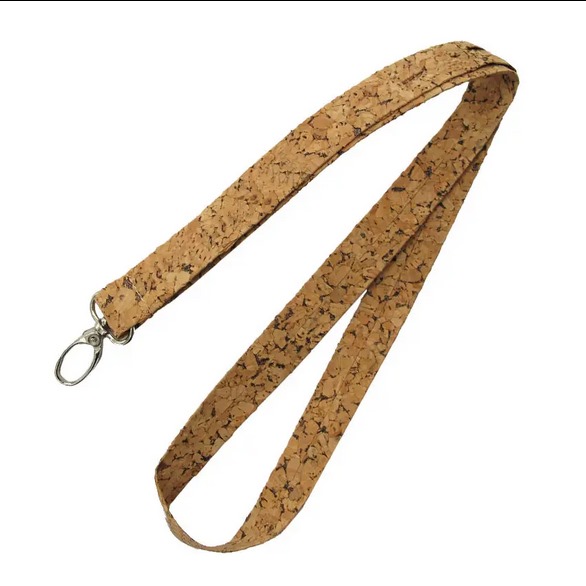 Cork Lanyard and Card Holder