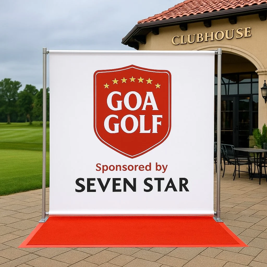 Self Standing Standees for Golf