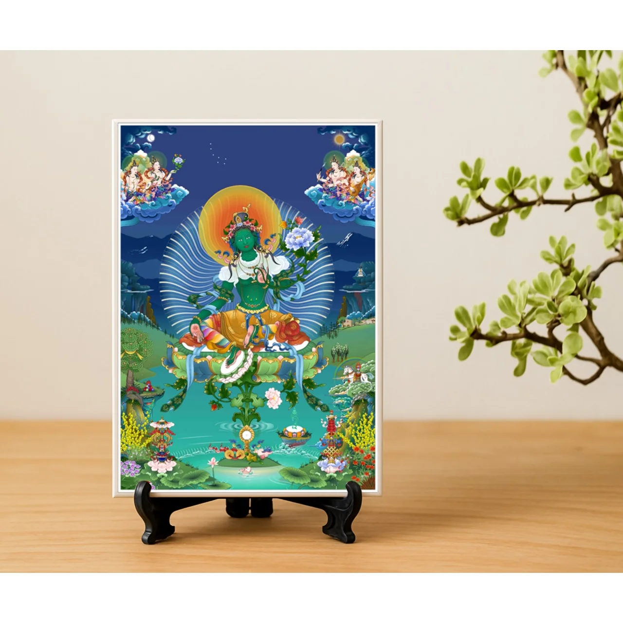 Table top Memento Green Tara Devi