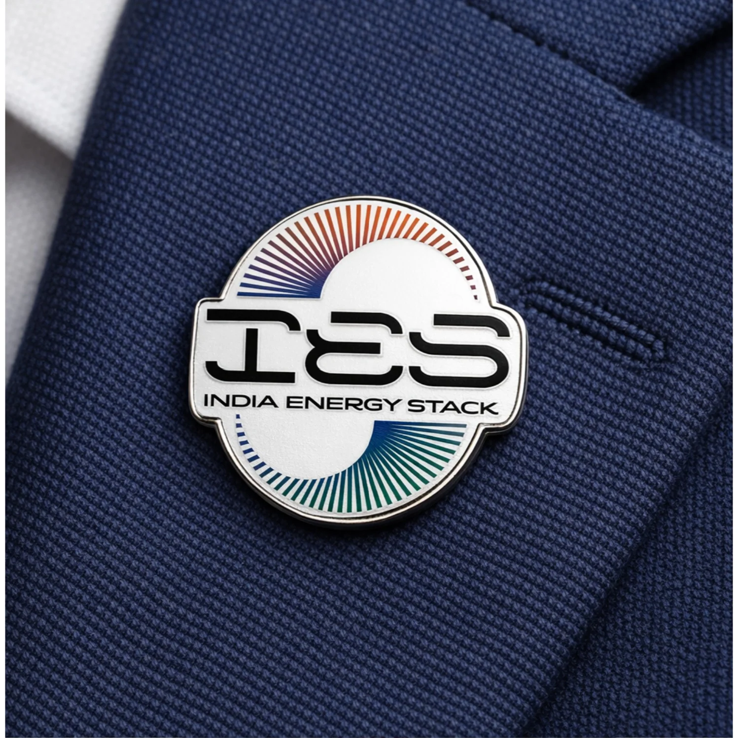 Lapel Pin IES India Energy Stack