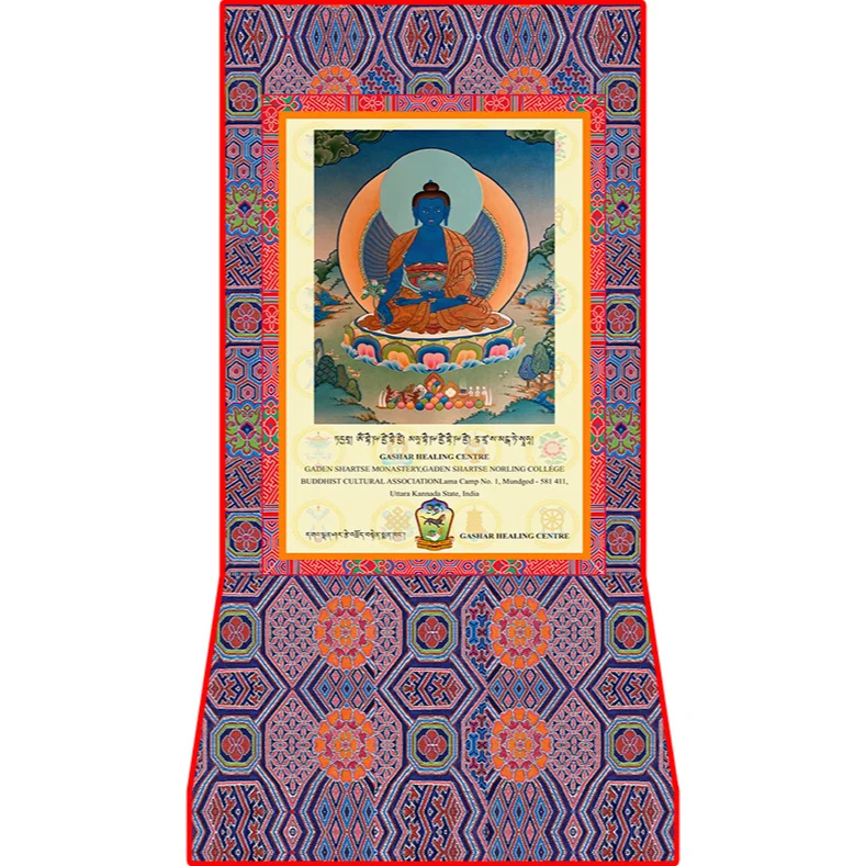 Tibetan Wall Hanging Thangka Buddha Ji