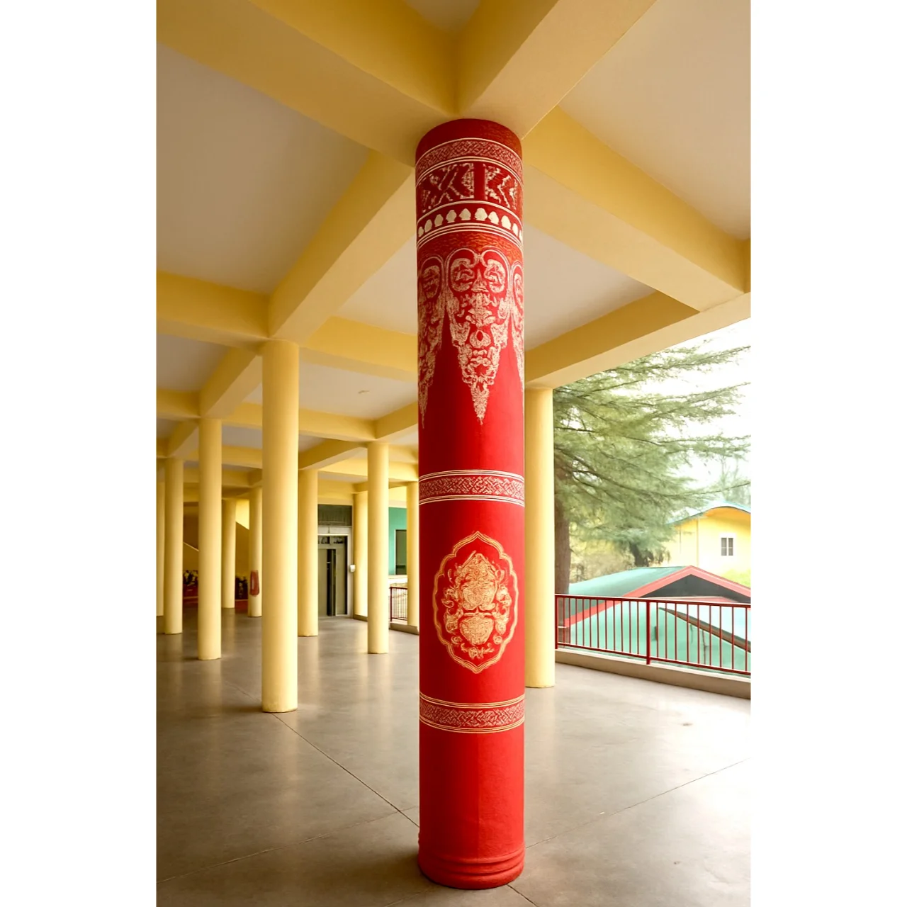 Tibetan Pillar Covers