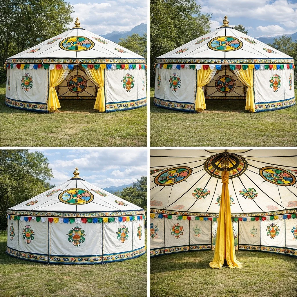 Tibetan Tents and Gazebo Waterproof Heavy Duty