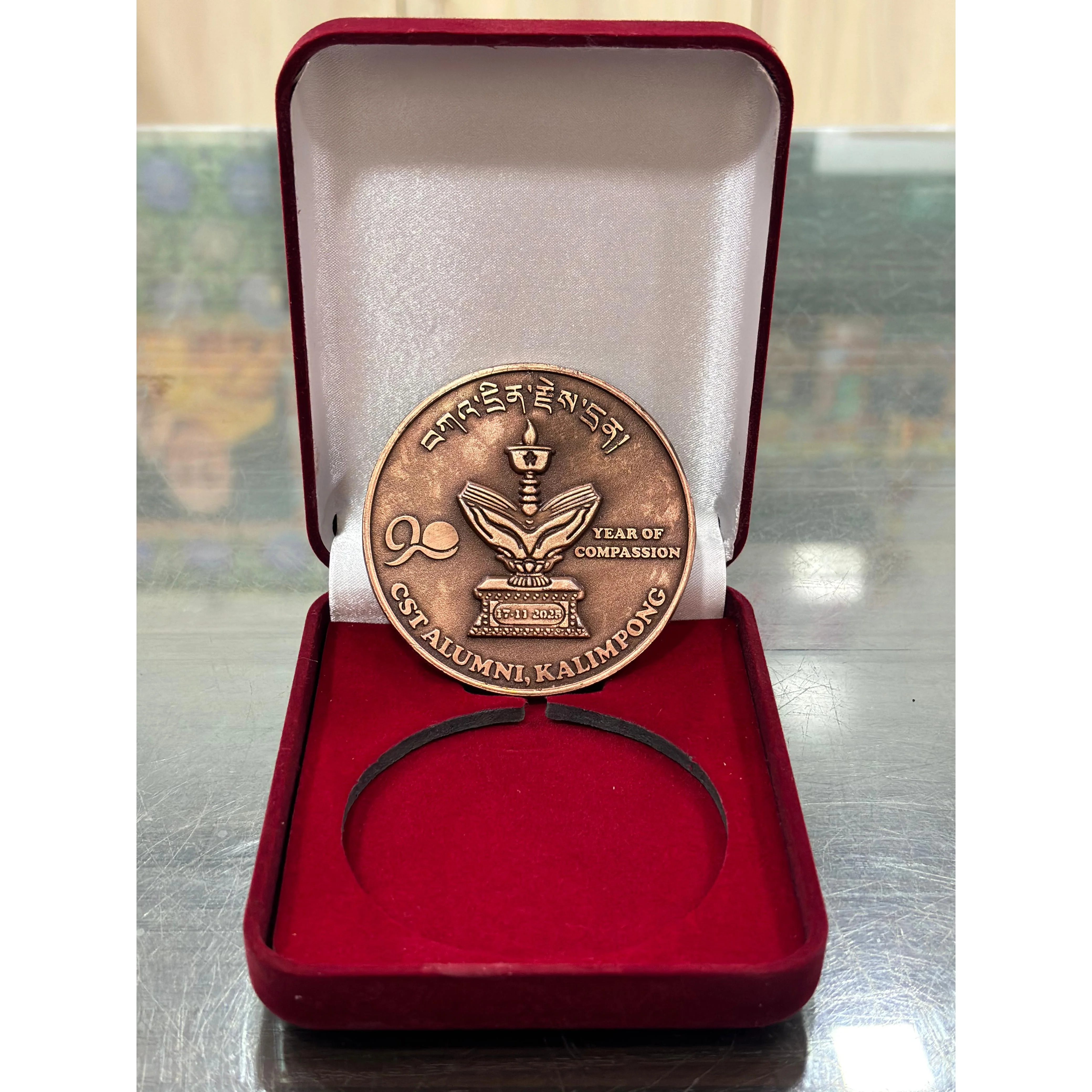 Medals and Medallion for CST Alumni Kalimpong