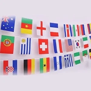 Ceiling Hanging Flags of All Country